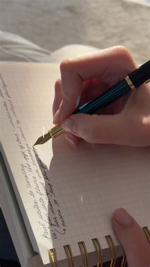 essy notes on Instagram: "I’ve recently been trying to improve my cursive, so that I write faster and more efficient.. and I’ve noticed that I write MUCH better on my graph paper than in my regular notebook paper which is very interesting! I’m so stoked that my notebook allows me to incorporate any style of paper I want, and can practice freely! This is just the beginning, there’s definitely more improvement needed, but we will see some in no time ;) Check out the “Golden Coil” link in my bio to