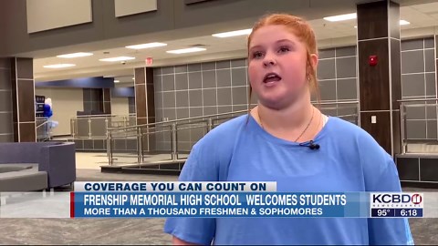Frenship Memorial High School officially opens, welcomes first students