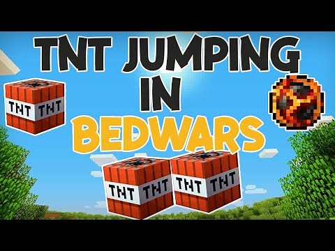 How to Single, Double, and Triple TNT Jump in Bedwars!! [pikanetwork] 1.16(2021)