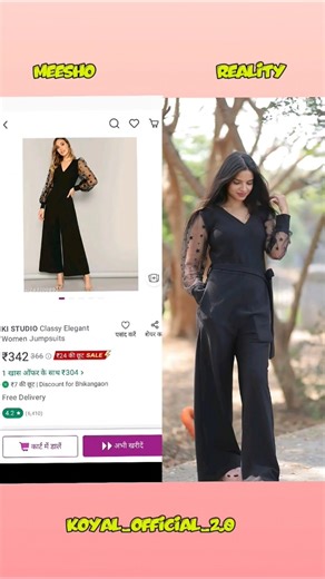 Jumpsuit Styling Ideas 👗 | Fashion Shorts Video #meesho #fashion#jumpsuit #youtubeshorts#viralshort