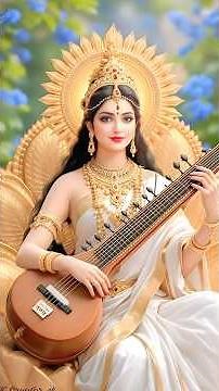 🌺सरस्वती माता का रहस्य मंत्र | Saraswati Maa Mantra | बुद्धि, विद्या और सफलता का वरदान 🌸