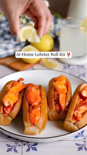 8.6K views · 51 reactions | The perfect summer lunch Lobster Roll Kits are available on our website, you can thank us later冀 | Cousins Maine Lobster | Facebook