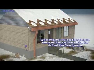 Self-Regulating Roof Heating Cable Install: Prevent Ice Dams with Heat-Line's Paladin for Roof