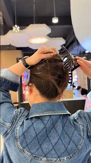 Tutorial on using hair clips for thick hair How to use hair clips How to create beautiful hairstyle