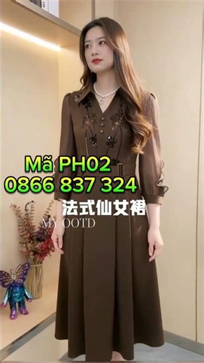 Long-sleeved shirt dress with sequined floral print.