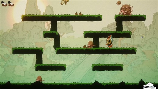 [新游]2D街机动作游戏丨复古丨steam-试玩-独立游戏推荐-丨 Toxtli & The Moon Jar