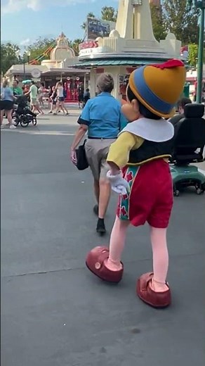 Meeting Pinocchio Meet & Greet in Hollywood Studios at Disney World