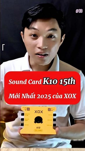 🔥 Legendary XOX sound card launches its latest version - XOX K10 15th Anniversary #lamphatstudio ...