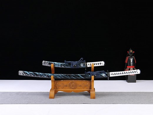 Ghost of Tsushima Sakai Katana & Tanto Set: Hand-forged Cosplay Sword Replica - Etsy