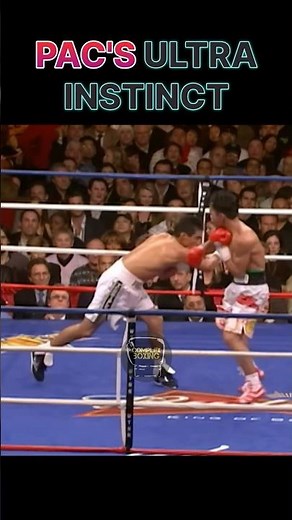 Pacquiao used ultra instinct to counter Morales 3X in a row..