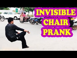 INVISIBLE CHAIR PRANK | अदृश्य कुर्सी | PRANKS IN INDIA | NatKhat Shady