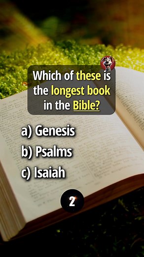 Bible Quiz!📖🫵🤓🧠 #jesus #bible #trivia #triviagame #triviachallenge #quiz #quizchallenge #quiztime #knowledge #biblestudy