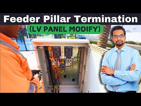 How to Install MCCB and Terminate Feeder Pillar | Electrical Panel Wiring