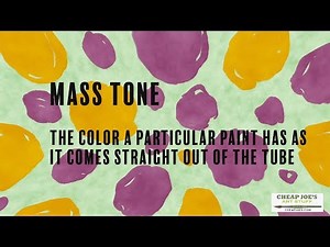 Cheap Joe's 2 Minute Art Tip - Mass Tone and Undertone