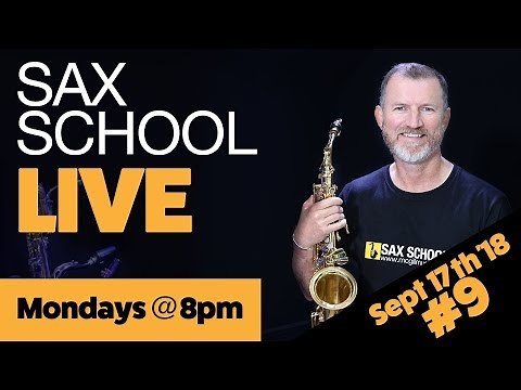 Sax School LIVE 9 - how to setup your perfect saxophone practice space, and lots more!