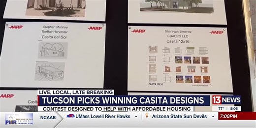 City of Tucson announces finalists for casita model design contest, aims to expand affordable housing options