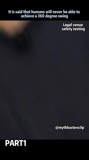 10K views · 43 reactions | It’s said that humans will never be able to achieve a 360degree swing #fyp #tiktok #mythbusters #rumor | Interesting Facts | Facebook