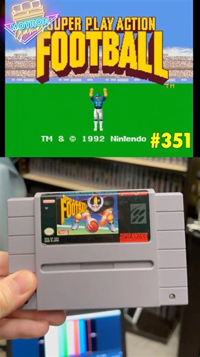 SNES library collection: 351-353 #retrogaming #supernintendo #gamecollecting #football #nfl