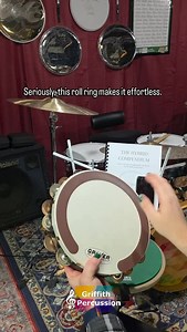@gary.w.griffith Thanks for the video and showing how easy it is to use the Grover Pro Roll Ring #Repost @gary.w.griffith I just posted a picture of this instrument and praised the ring, then I realized I could have just done a video showing how easy it is. @groverpro #groverpropercussion #percussionist #tambourine #griffithpercussion | Grover Pro Percussion