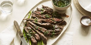 Cilantro-Lime Chimichurri Grilled Steak