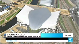 The world's most famous female architect Zaha Hadid, whose works include the aquatics centre used in the 2012 London Olympics, died aged 65 on Thursday from a heart attack, her company said. | FRANCE 24 English