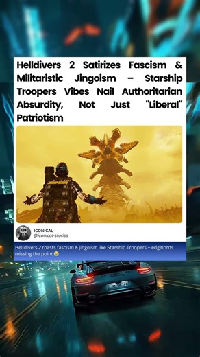 Helldivers 2 Satirizes Fascism & Militaristic Jingoism – Starship Troopers Vibes Nail Authoritarian