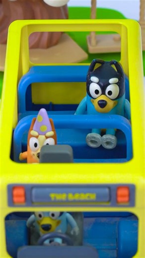 Bluey's Bus Set Toy Unboxing Review | Satisfying Unboxing ASMR Bluey Figures