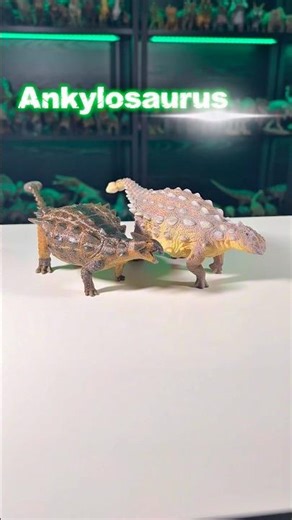 Size comparison of several ankylosauria models in scale 1:35