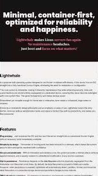 🔥 Lightwhale - Make Linux Servers Fun! #Lightwhale #Linux