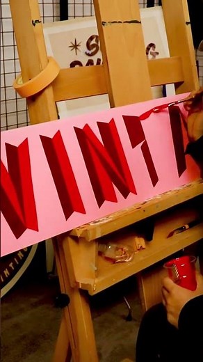 手写复古立体字（上篇）真正的Vintage不是做旧