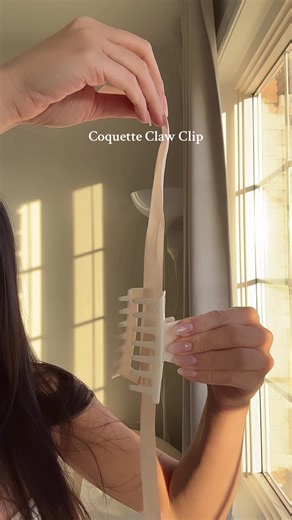 Coquette Claw Clip Hairstyles | Ribbon Hair Accessories Tutorial