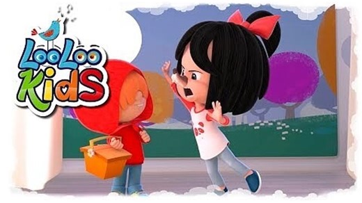 Five Little Wolves 🐺 Educational Songs for Children | LooLoo Kids