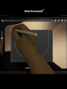 Full Process: Creating a Bedroom Render in Procreate on iPad Pro #interiordesign