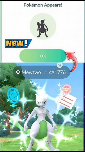 OMG Free✨️Shiny Mewtwo From Go Pass in Pokemon Go