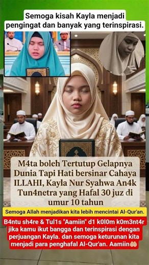 Semoga kisah Kayla menjadi pengingat dan banyak yang terinspirasi