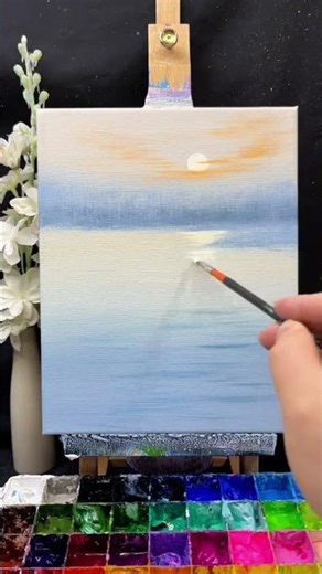 #howtopaint #art #painting #drawing #acrylicpainting #landscapepainting #acrylicscenery