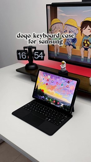 Samsung Tab S9 Keyboard: Backlight and Trackpad Features