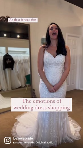 30K views · 116 reactions | Wedding dress shopping is one of the most...