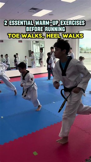 2 Essential Warm Up Exercises Before Running #taekwondo #martialarts #sanantonio