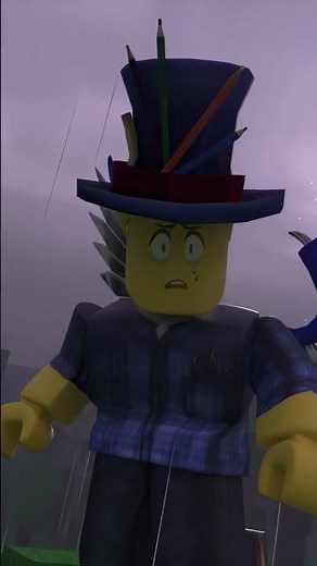 admin vs lightning 99 nights 🥺 #99nightintheforest #roblox #animation