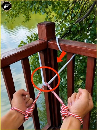 கயிற்றில் இருந்து தப்பிக்க ஒரு ரகசிய ட்ரிக் | How to Escape from Rope Tight Lock #shorts