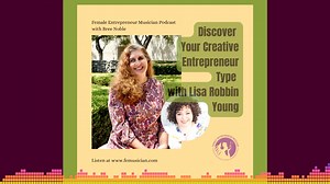 Lisa Robbin Young is the founder of Ark Entertainment Media. She helps creative entrepreneurs define and achieve success on their terms, and believes the best way to be truly successful in life and business is to be yourself. In this episode, she shares her journey about owning her niche, doing what she loves, and making a profit. Listen to the podcast here: https://www.femusician.com/captivate_podcast/discover-your-creative-entrepreneur-type-with-lisa-robbin-young/ #indieartists #femusician #cr