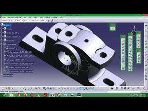 Plummer Block_ Assembly (Machine Drawing)