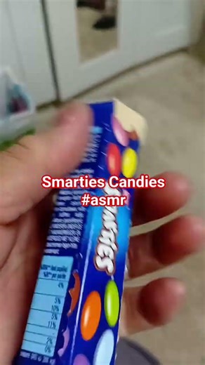 ASMR Smarties Candies | Satisfying Video #asmrsounds #satisfying #smarties #chocolates #yt #shorts