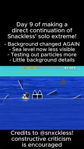 the water is looking much better #gdlayout #gdupdate #meme #geometrydash #gdlayout #gd #memesong