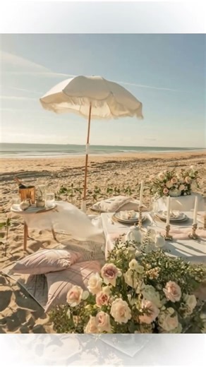 Dreamy Luxury Beach Picnic Ideas