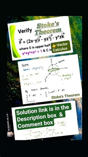 Verify Stokes theorem | Vector Calculus #vectorcalculus #engineering #engineeringmathematics #viral