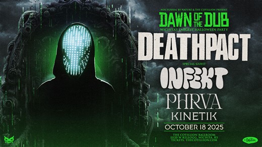 😈1 MONTH AWAY!😈 Dawn of the Dub comin' to The Cotillion October 18! Featuring Deathpact Presented by The Cotillion & Nocturnal by Nature Get your tickets quick at thecotillion.com 🎟️ | The Cotillion