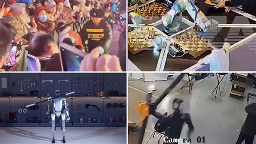 Rise of the machines: Rogue humanoids attack by turning on humans