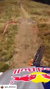 WATCH ➡️ @gee_atherton full race run at Red Bull Hardline 🎥 @insta360 @redbullbike @conti_mtb | Atherton Racing